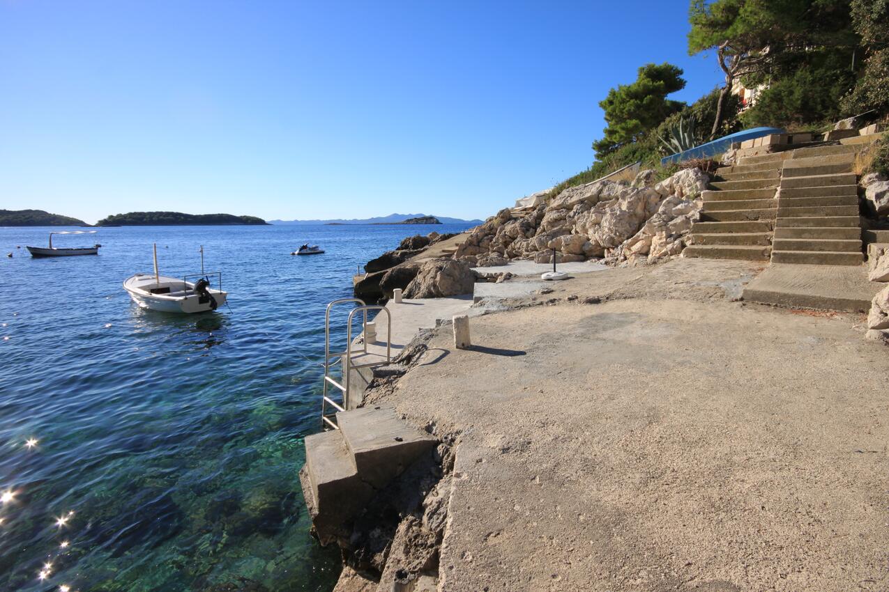 La spiaggia più vicina - Appartamenti accanto al mare Prizba, Curzola - Korčula