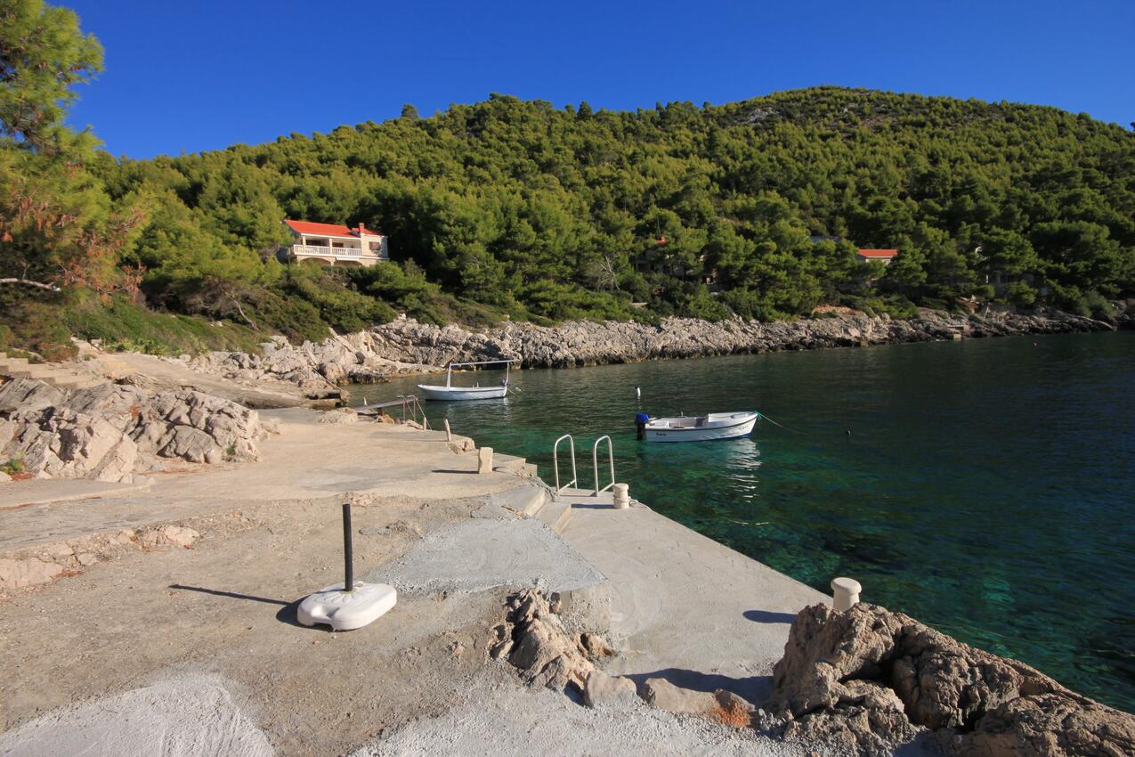 La spiaggia più vicina - Appartamenti accanto al mare Prizba, Curzola - Korčula