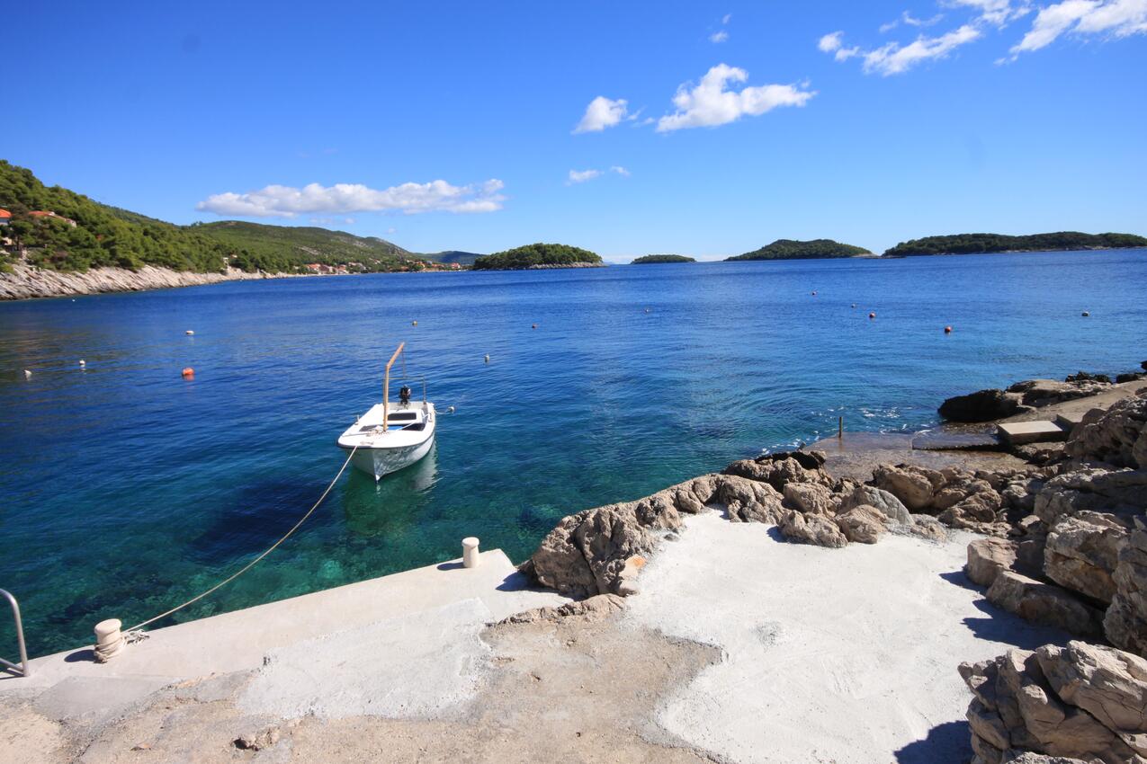 La spiaggia più vicina - Appartamenti accanto al mare Prizba, Curzola - Korčula