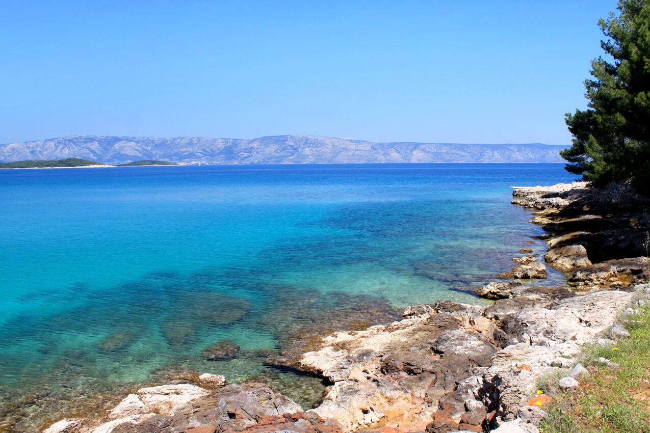 Nejbližší pláž - Prázdninový dům u moře Zátoka Grebišće, Hvar