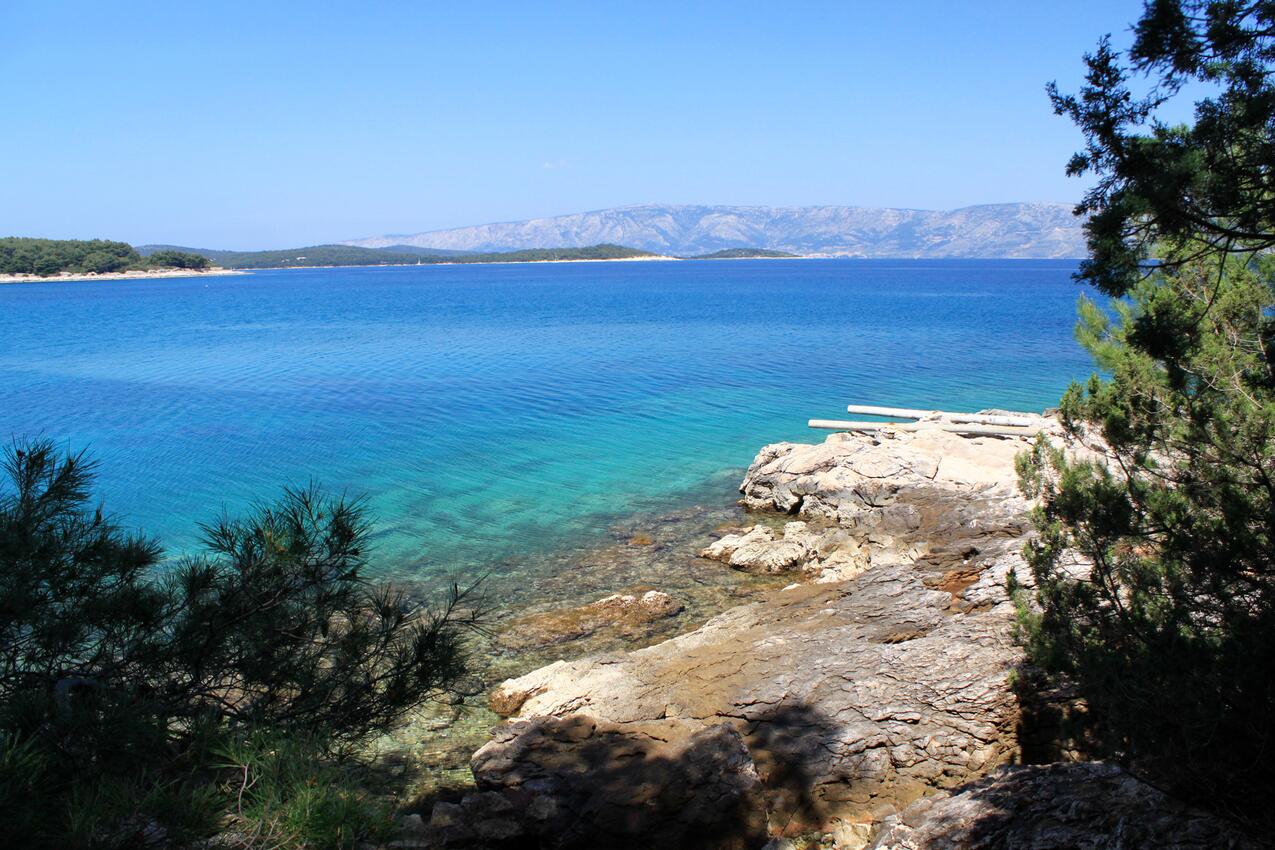 Nejbližší pláž - Prázdninový dům u moře Zátoka Grebišće, Hvar