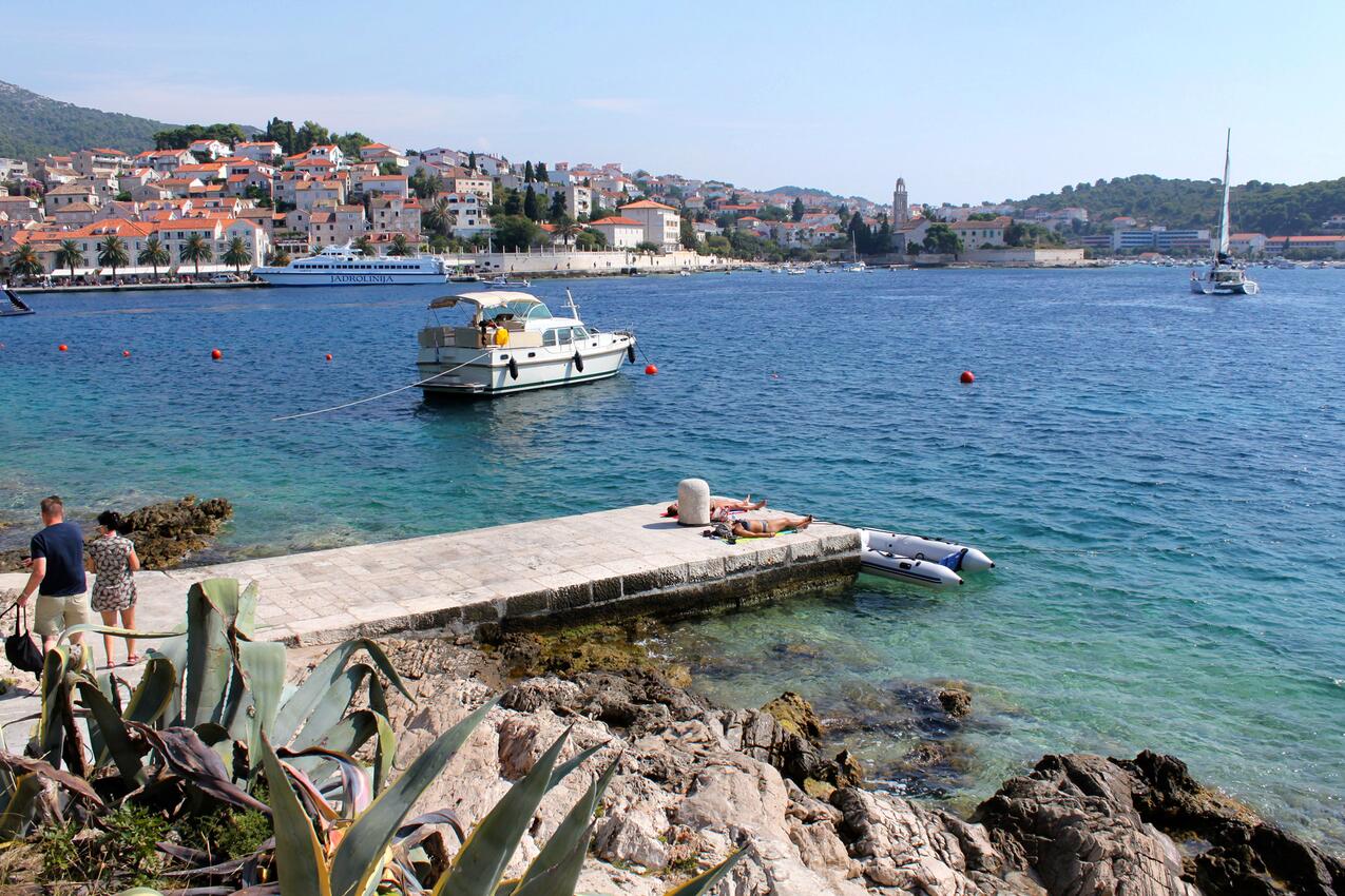 Playa más cercana - Apartamentos junto al mar Hvar