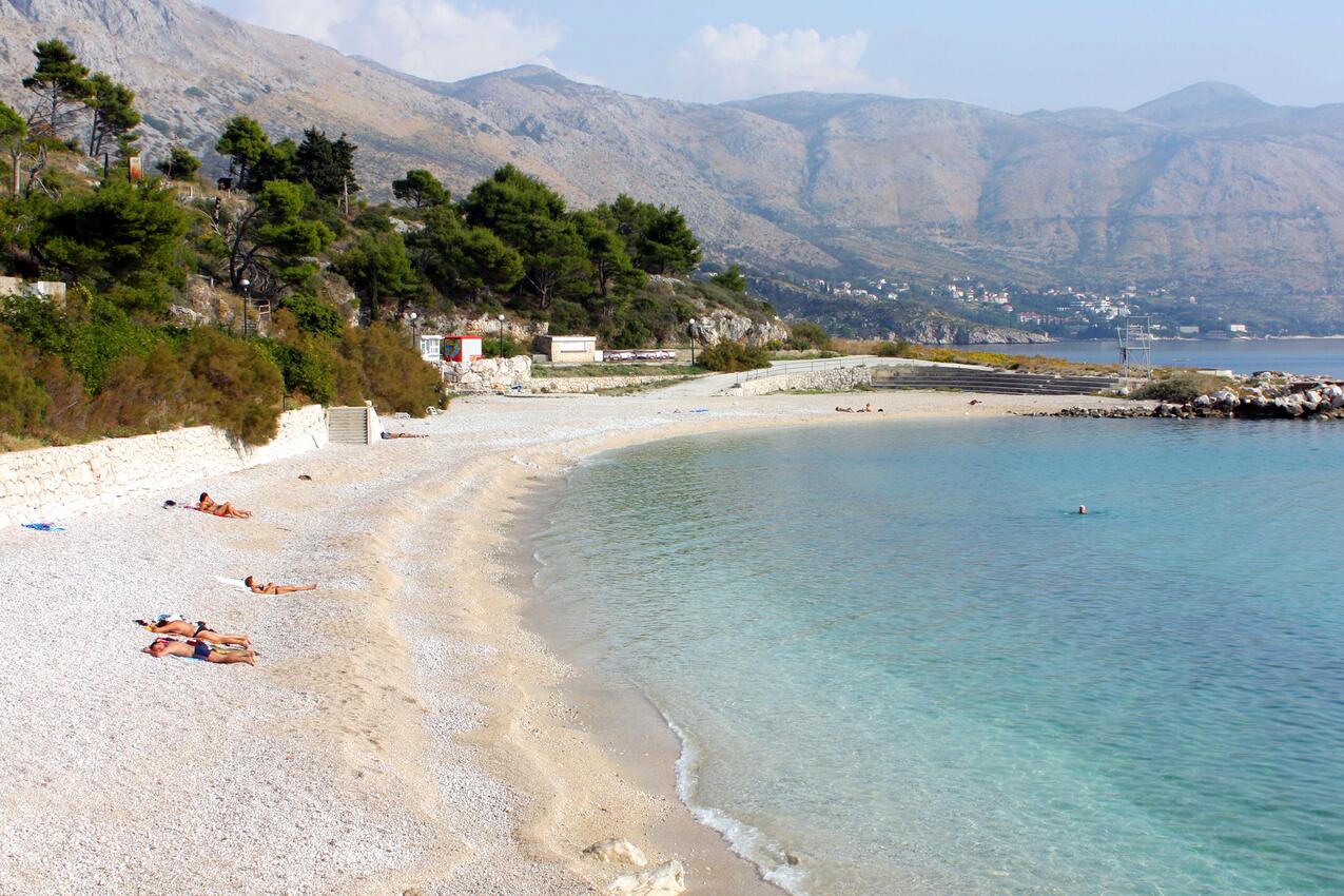 La spiaggia più vicina - Appartamenti con piscina per famiglie Kupari, Ragusa - Dubrovnik