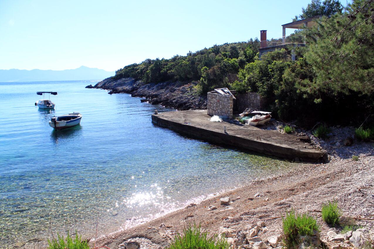 Legközelebbi strand - Apartmanok a tenger mellett Öböl Milna (Zastražnišće) - Milna (Zastražišće), Hvar