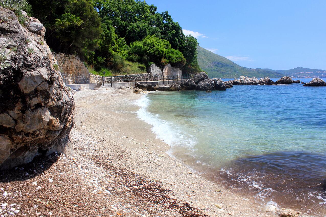 Legközelebbi strand - Luxusvilla medencével Soline, Dubrovnik