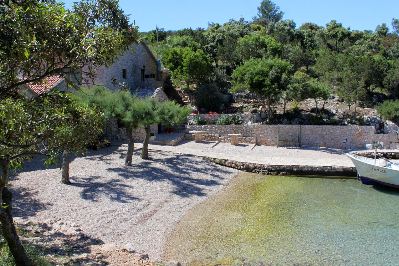 La spiaggia più vicina - Appartamenti robinsoniani accanto al mare Baia Karkavac - Scedro, Lesina - Hvar