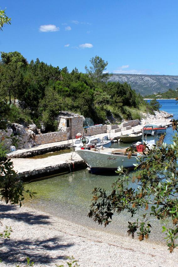 La spiaggia più vicina - Appartamenti robinsoniani accanto al mare Baia Karkavac - Scedro, Lesina - Hvar