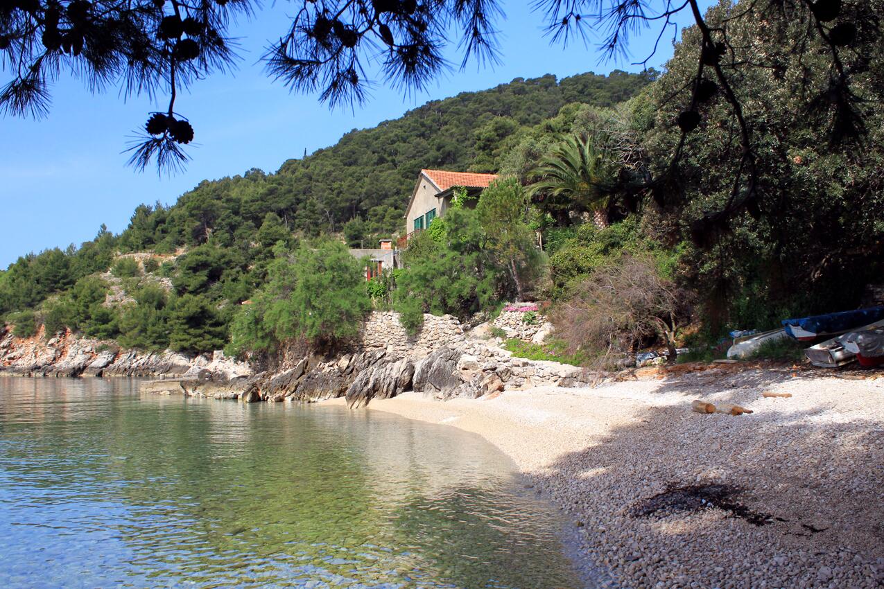 Nearest beach - Seaside secluded apartments Cove Rapak, Hvar