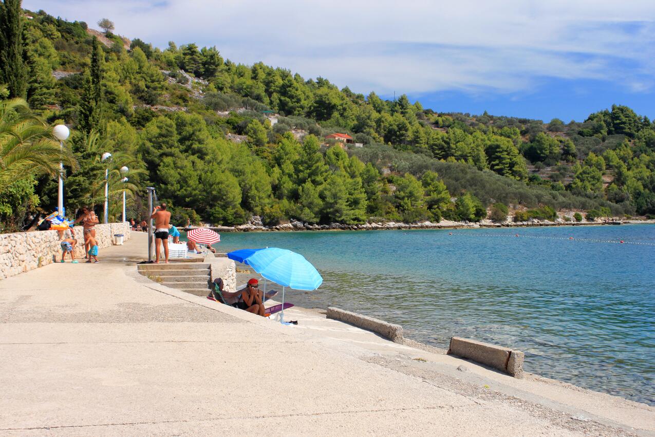 Nächster Strand - Haus mit Pool für Familien Vela Luka, Korcula