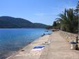 Strand  in Vela Luka, Korčula.