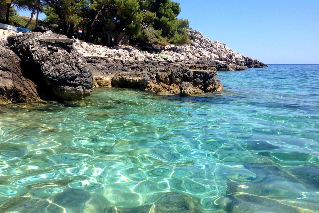 La spiaggia più vicina - Casa accanto al mare con piscina per famiglia Brna - Vinacac, Curzola - Korčula