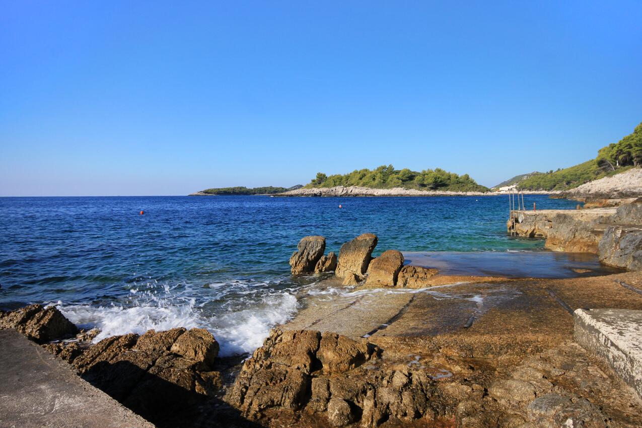 La spiaggia più vicina - Casa accanto al mare con piscina per famiglia Brna - Vinacac, Curzola - Korčula