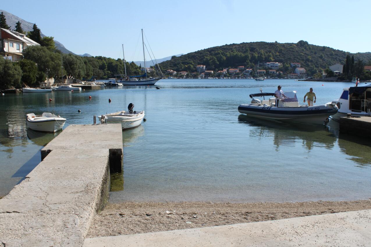 La spiaggia più vicina - Casa accanto al mare per famiglia con bambini Zrnovska Banja, Curzola - Korčula