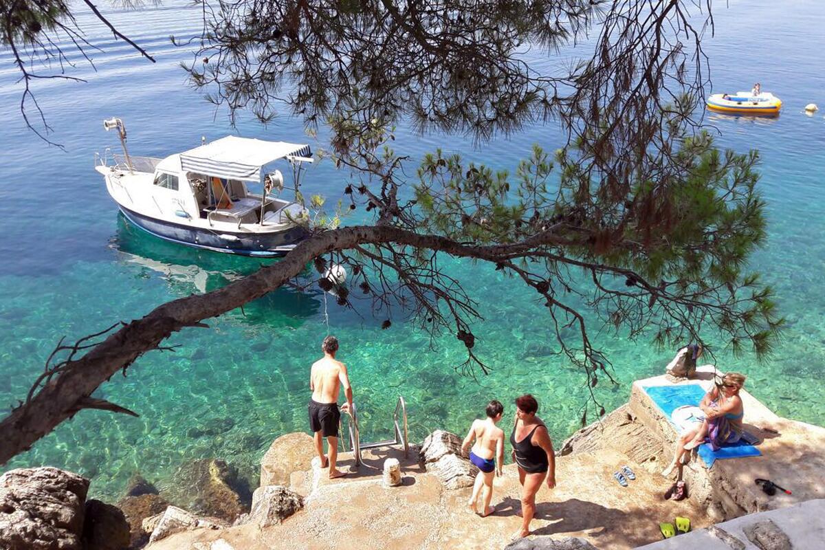 La spiaggia più vicina - Appartamenti accanto al mare Prizba, Curzola - Korčula