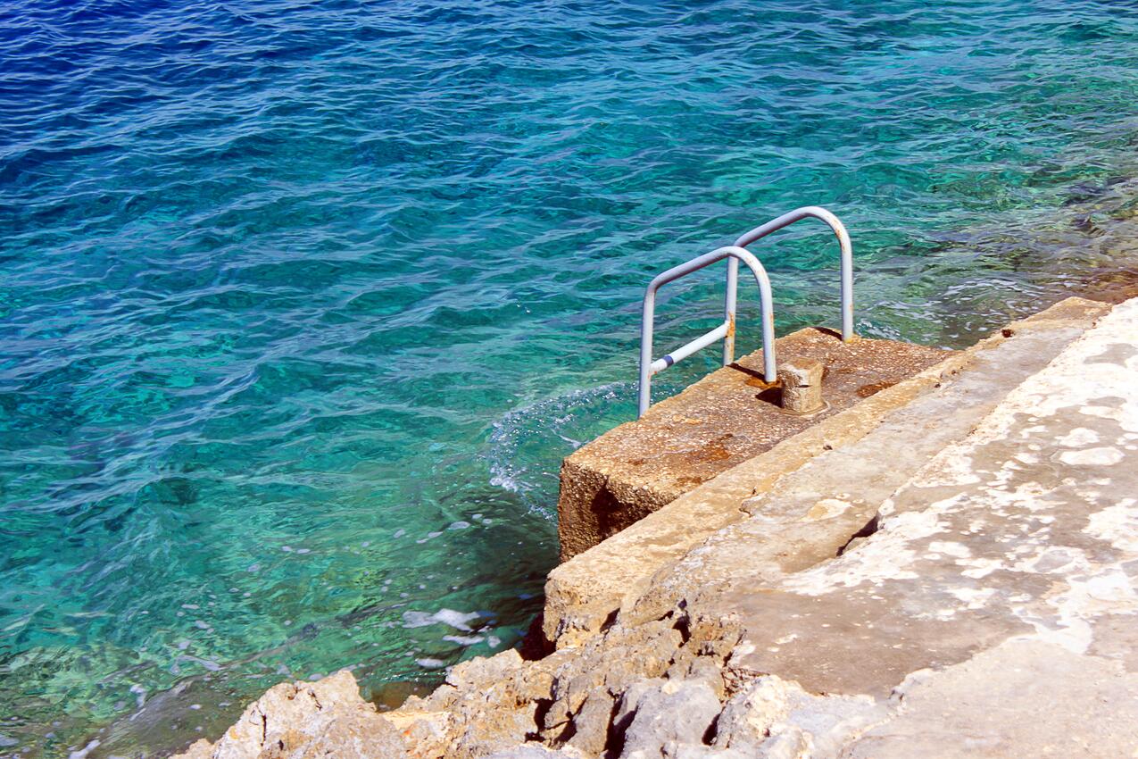 La spiaggia più vicina - Casa con piscina accanto al mare Prigradica, Curzola - Korčula