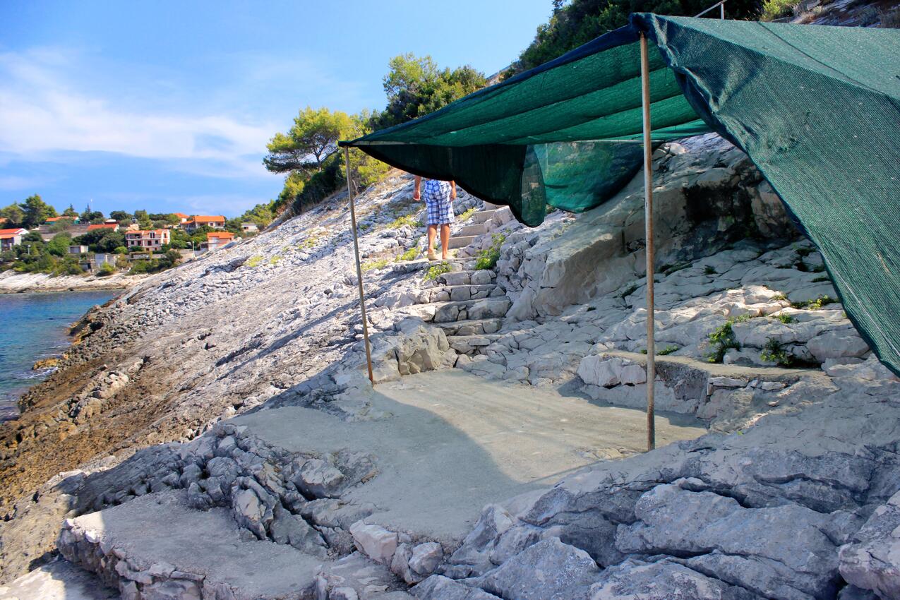 La spiaggia più vicina - Casa con piscina accanto al mare Prigradica, Curzola - Korčula