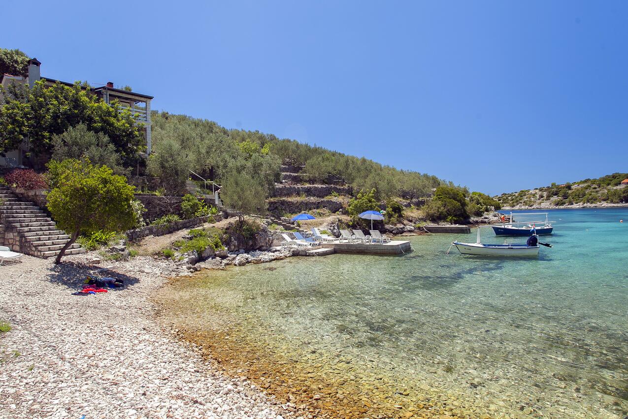 La spiaggia più vicina - Casa vacanze con parcheggio Baia Stratincica, Curzola - Korčula