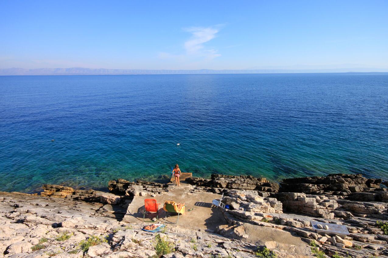 Nejbližší pláž - Rybářský domek u moře Zátoka Spiliška, Korčula