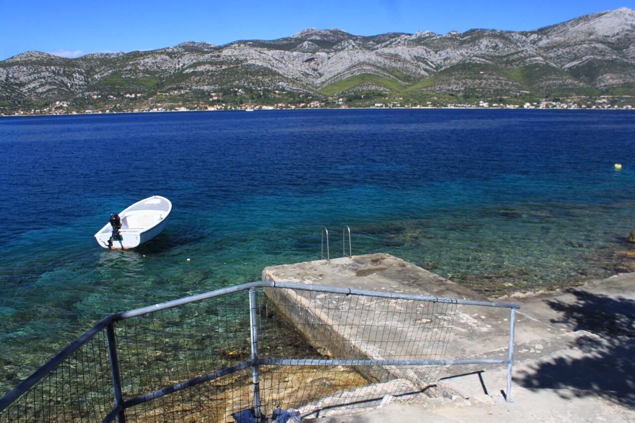 Nächster Strand - Ferienwohnungen am Meer Tri Zala, Korcula