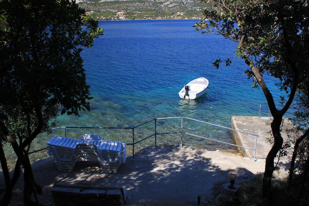Nächster Strand - Ferienwohnungen am Meer Tri Zala, Korcula