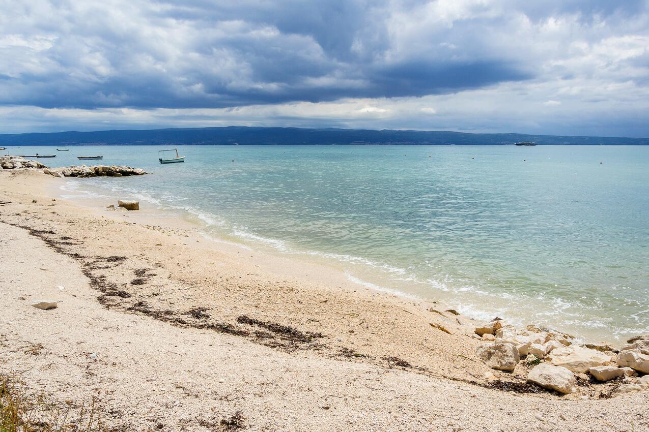 Найближчий пляж - Апартаменти біля моря Подстрана - Podstrana, Спліт - Split
