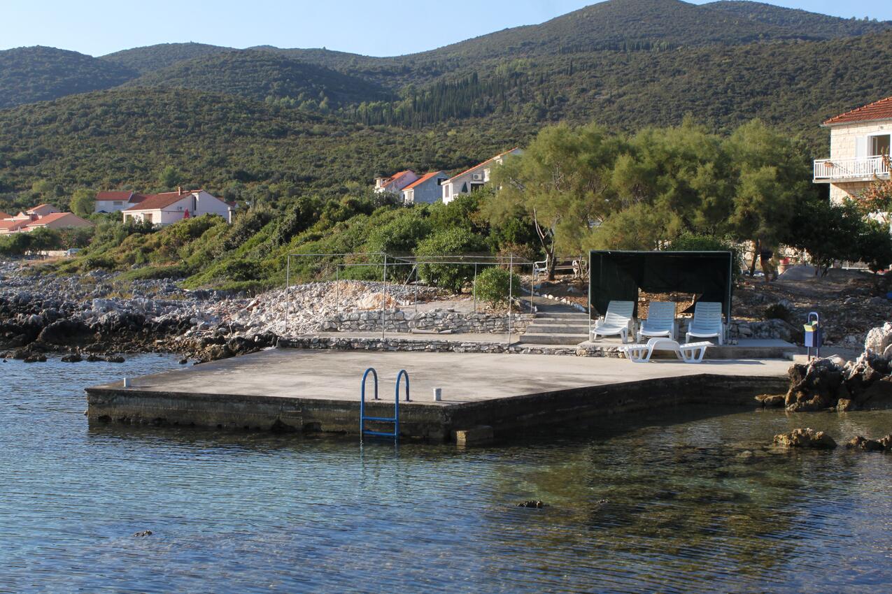 La spiaggia più vicina - Appartamenti con piscina per famiglie Kneza, Curzola - Korčula