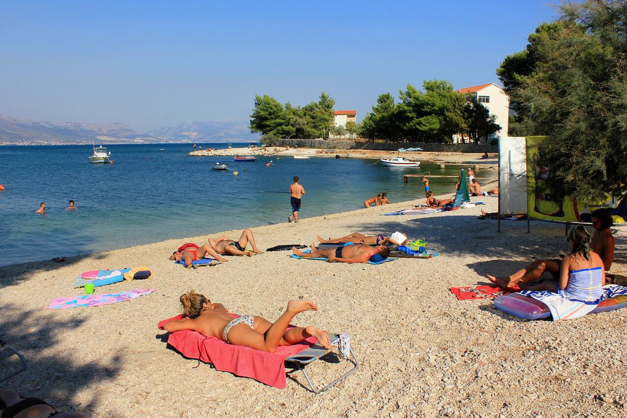 La spiaggia più vicina - Appartamenti con parcheggio Mastrinka, Bua - Čiovo