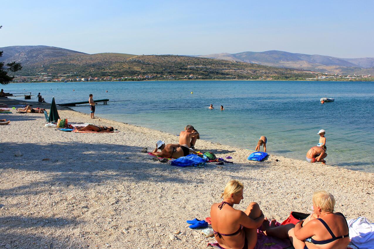 La spiaggia più vicina - Appartamenti con parcheggio Mastrinka, Bua - Čiovo