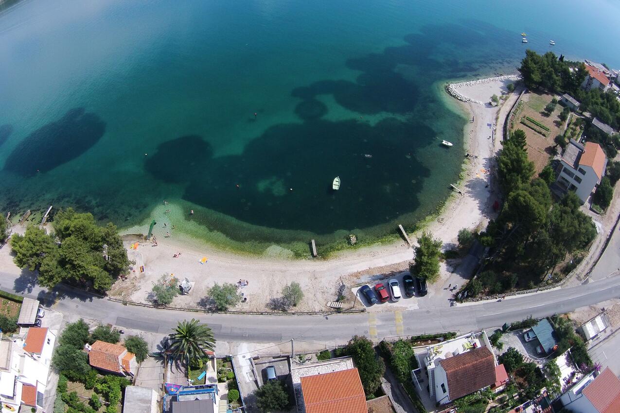 La spiaggia più vicina - Appartamenti con parcheggio Mastrinka, Bua - Čiovo