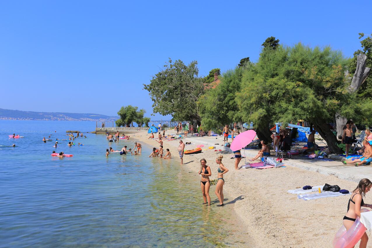 Nächster Strand - Ferienhaus mit Parkplatz Kastel Luksic, Kastela