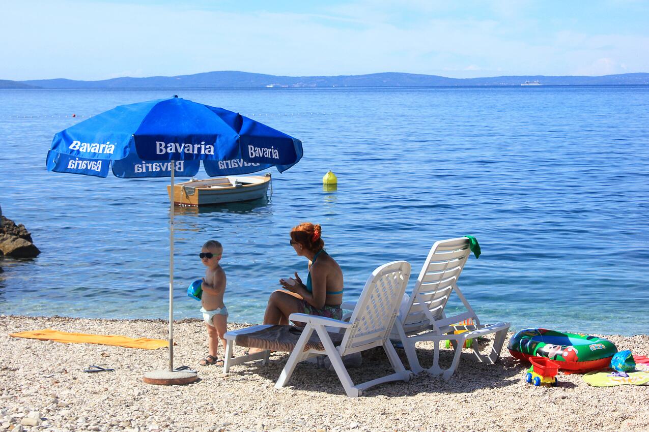 Nearest beach - Apartments by the sea Podstrana, Split