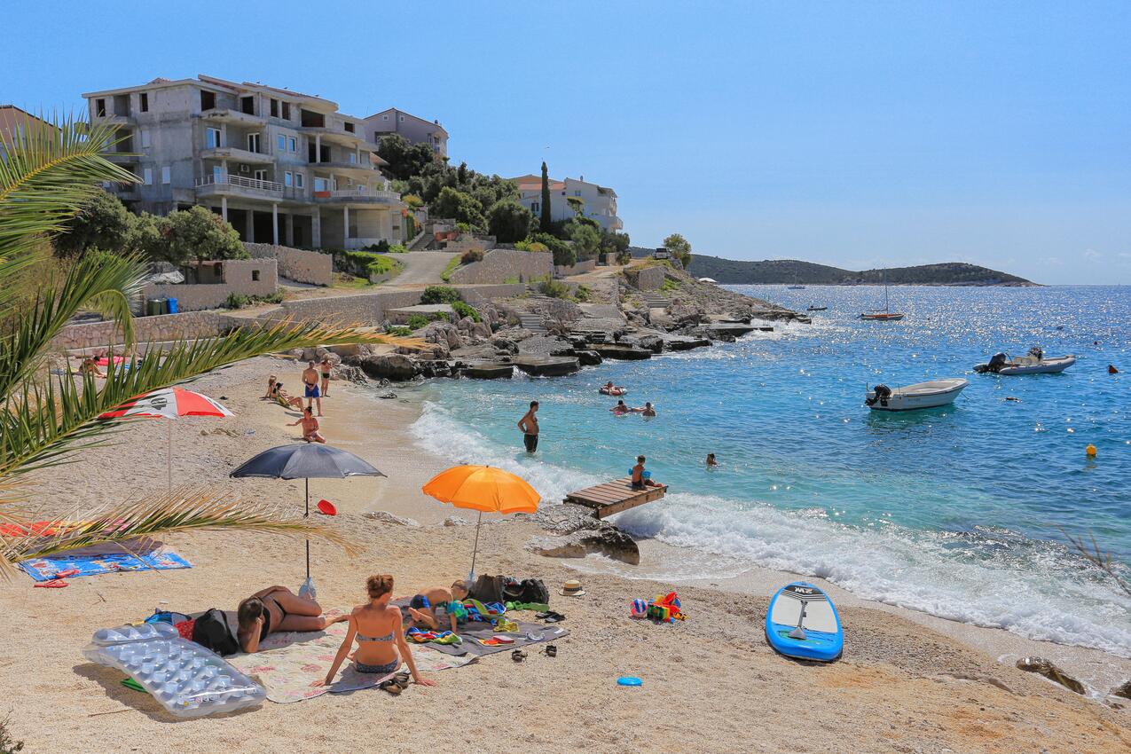 Nearest beach - Apartments by the sea Sevid, Trogir