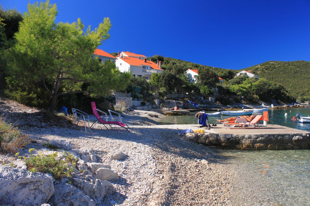 La spiaggia più vicina - Appartamenti accanto al mare Tri Zala, Curzola - Korčula