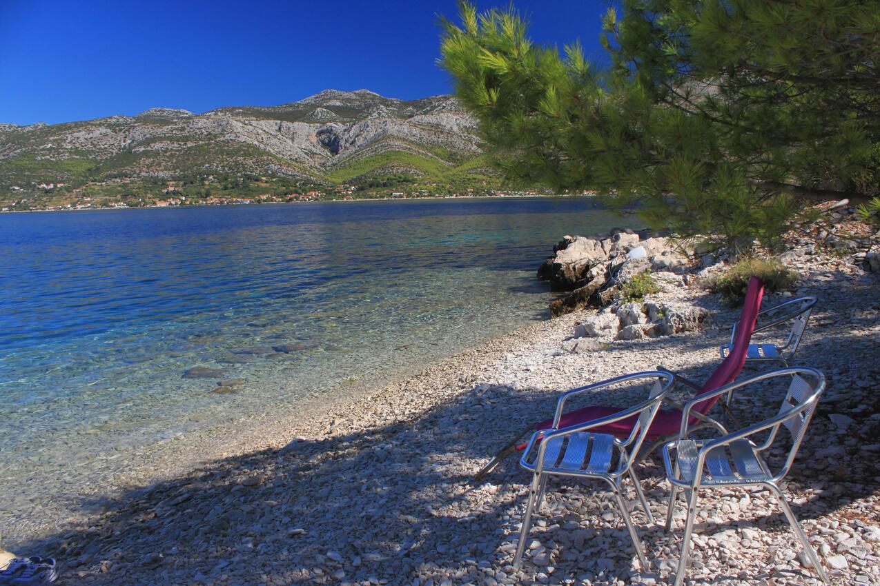 La spiaggia più vicina - Appartamenti accanto al mare Tri Zala, Curzola - Korčula