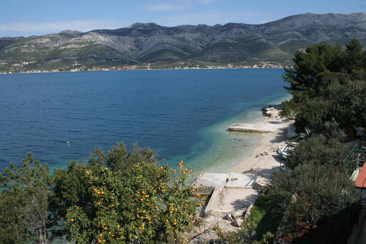 La spiaggia più vicina - Appartamenti accanto al mare Tri Zala, Curzola - Korčula