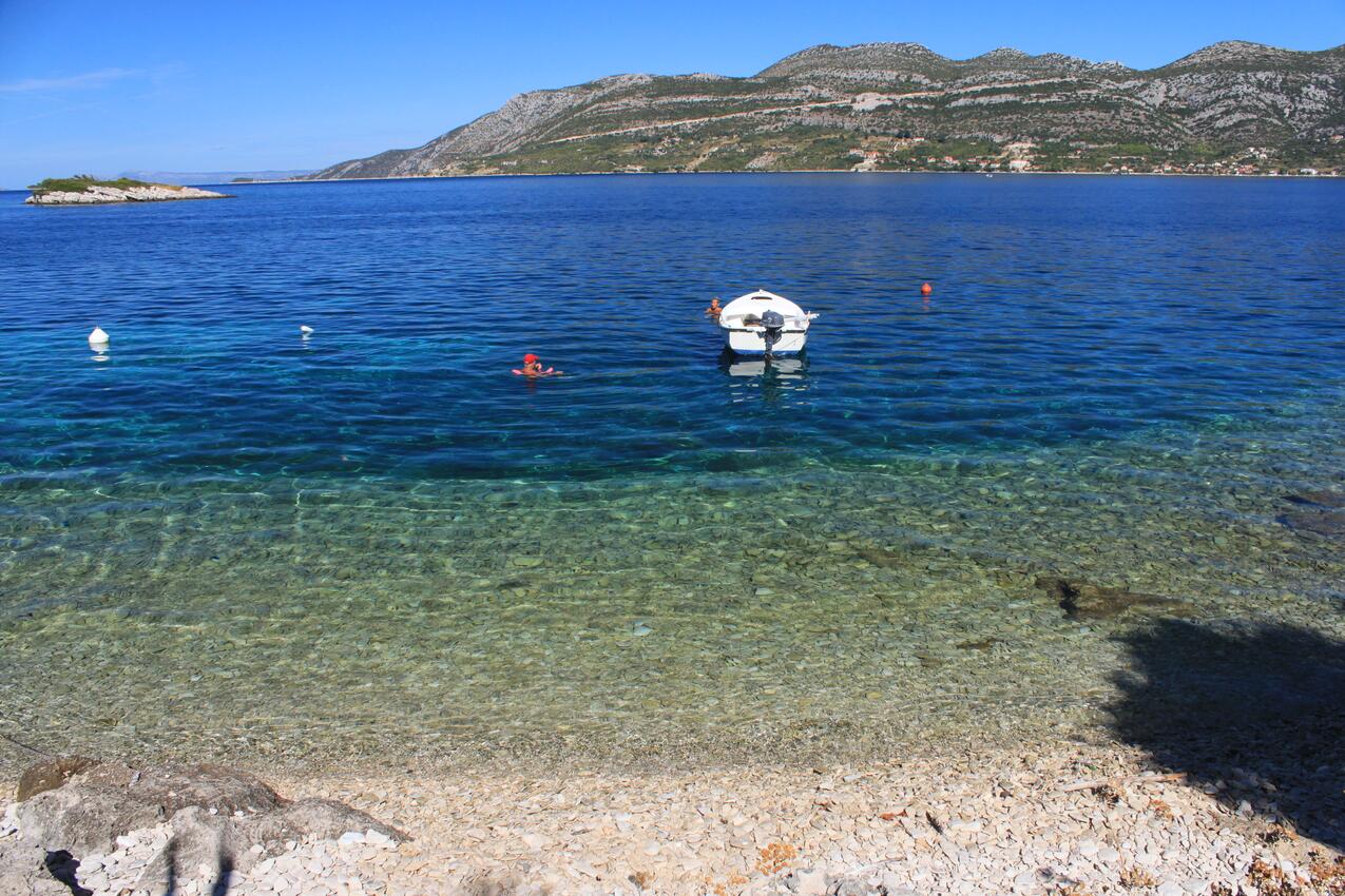 La spiaggia più vicina - Appartamenti accanto al mare Tri Zala, Curzola - Korčula