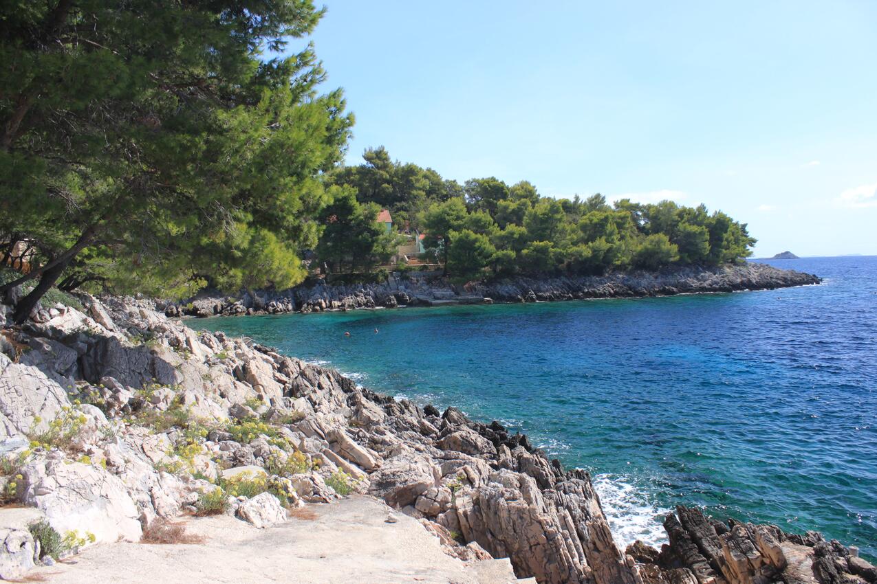 Nächster Strand - Ferienwohnungen am Meer Grscica, Korcula