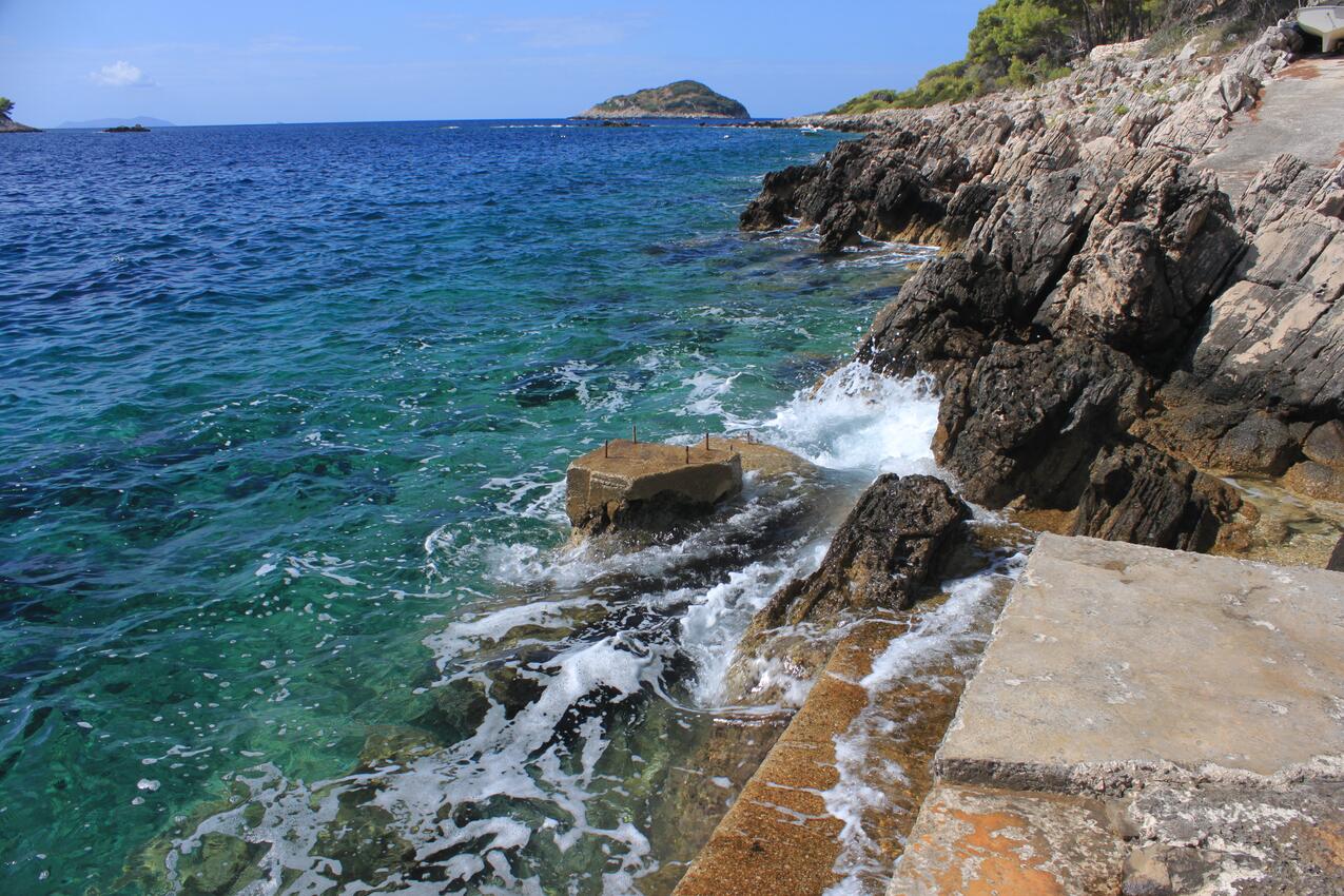 Nächster Strand - Ferienwohnungen am Meer Grscica, Korcula