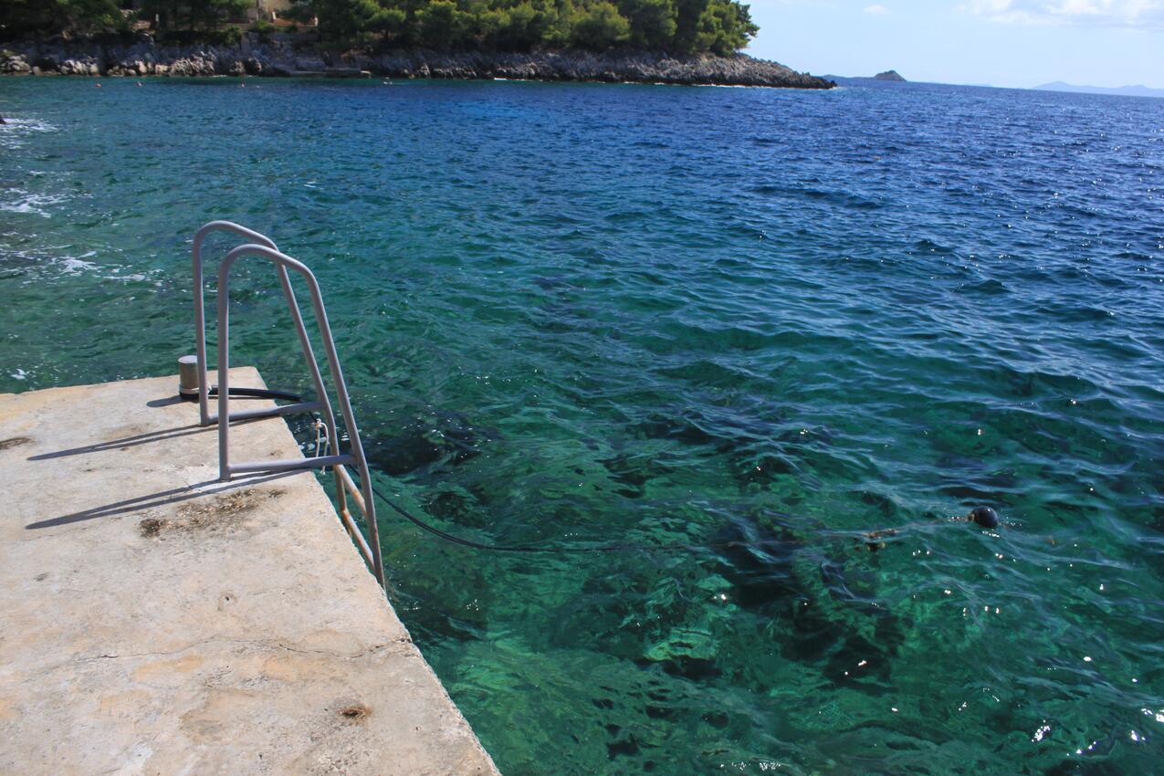 Nächster Strand - Ferienwohnungen am Meer Grscica, Korcula