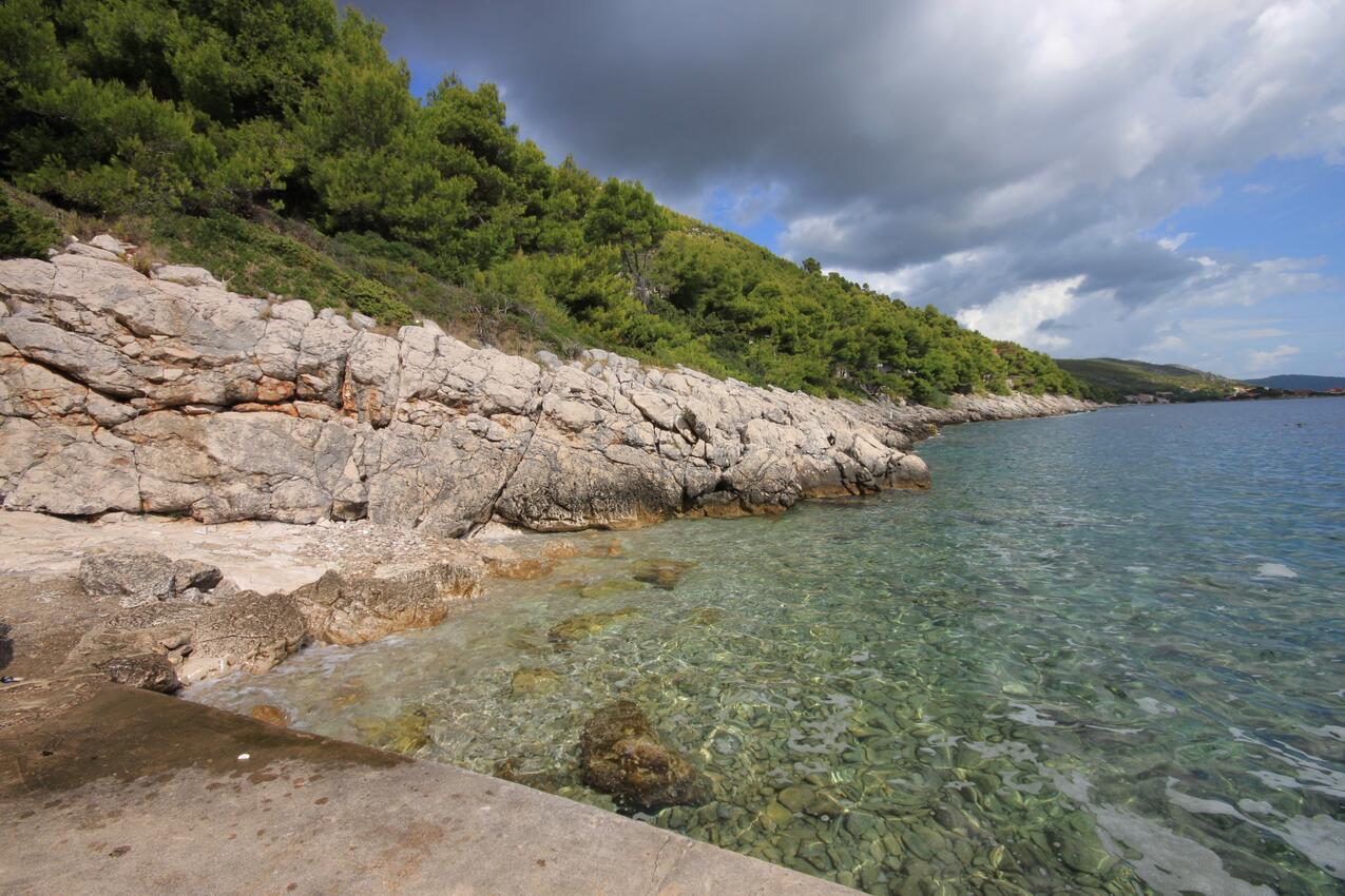 La plage la plus proche - Appartements près de la mer Prizba, Korcula