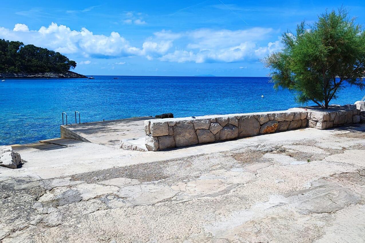 Nächster Strand - Ferienwohnungen am Meer Prizba, Korcula