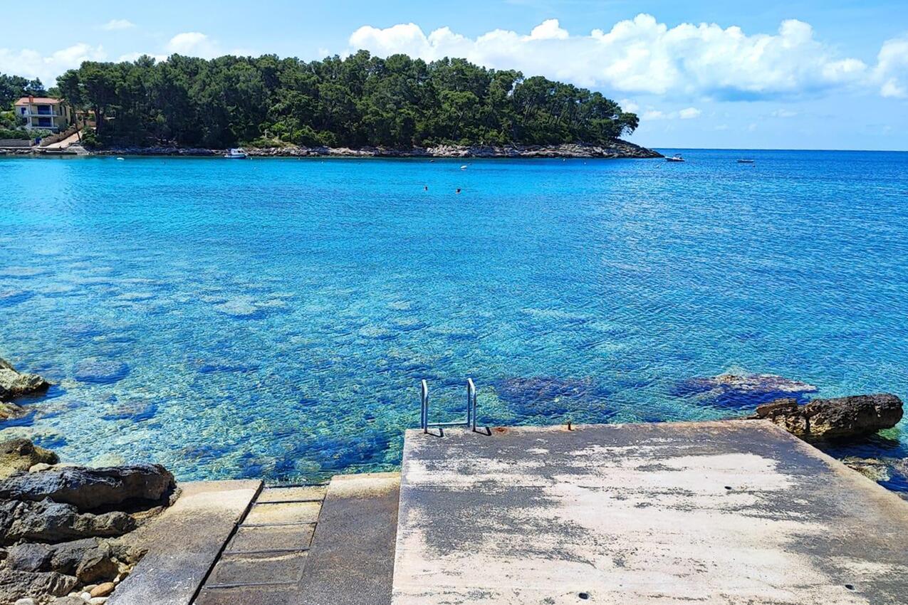 Nächster Strand - Ferienwohnungen am Meer Prizba, Korcula