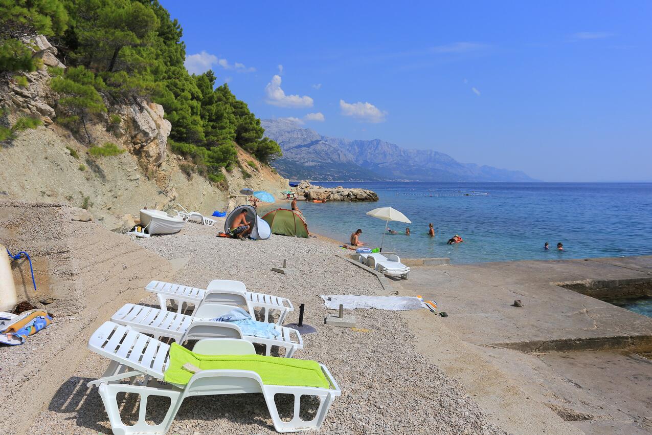 La spiaggia più vicina - Appartamenti accanto al mare Marussici - Marušići, Almissa - Omiš