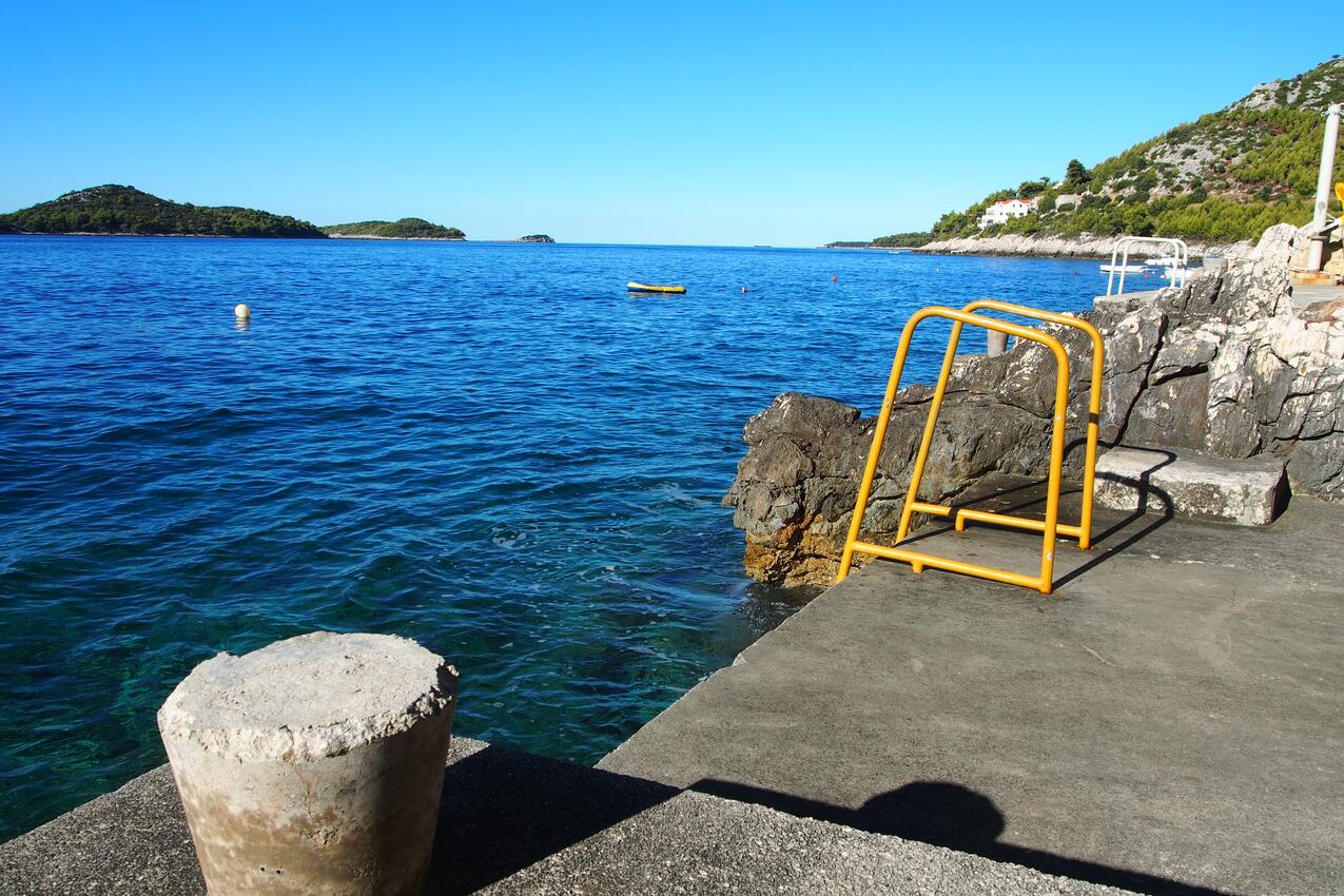 Nächster Strand - Ferienwohnungen am Meer Prizba, Korcula