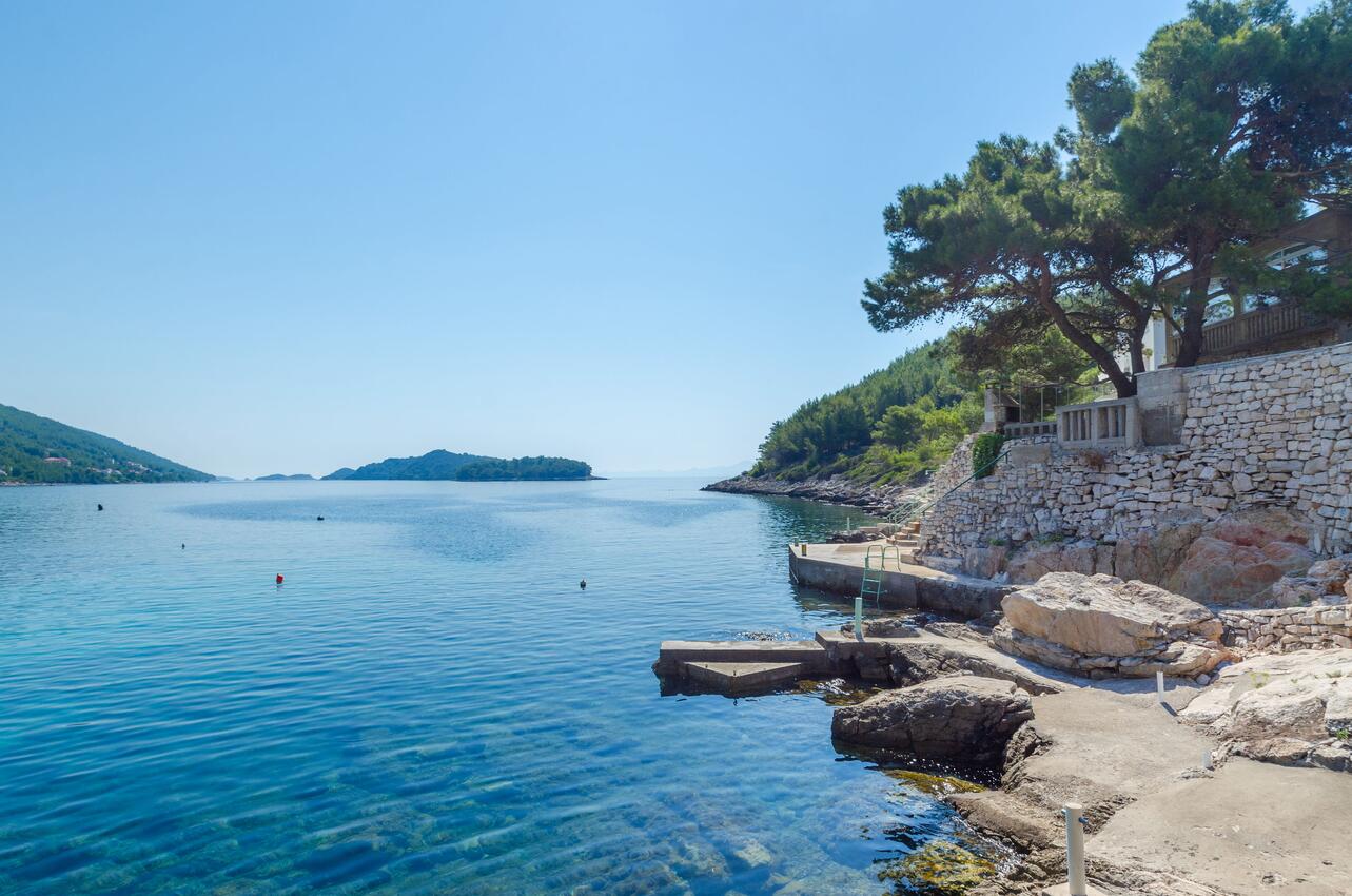 Nearest beach - Apartments by the sea Cove Zaglav, Korčula
