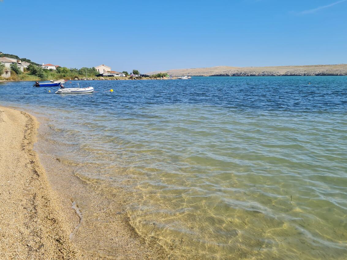 Legközelebbi strand - Apartmanok családok részére medencével Stara Vas, Pag