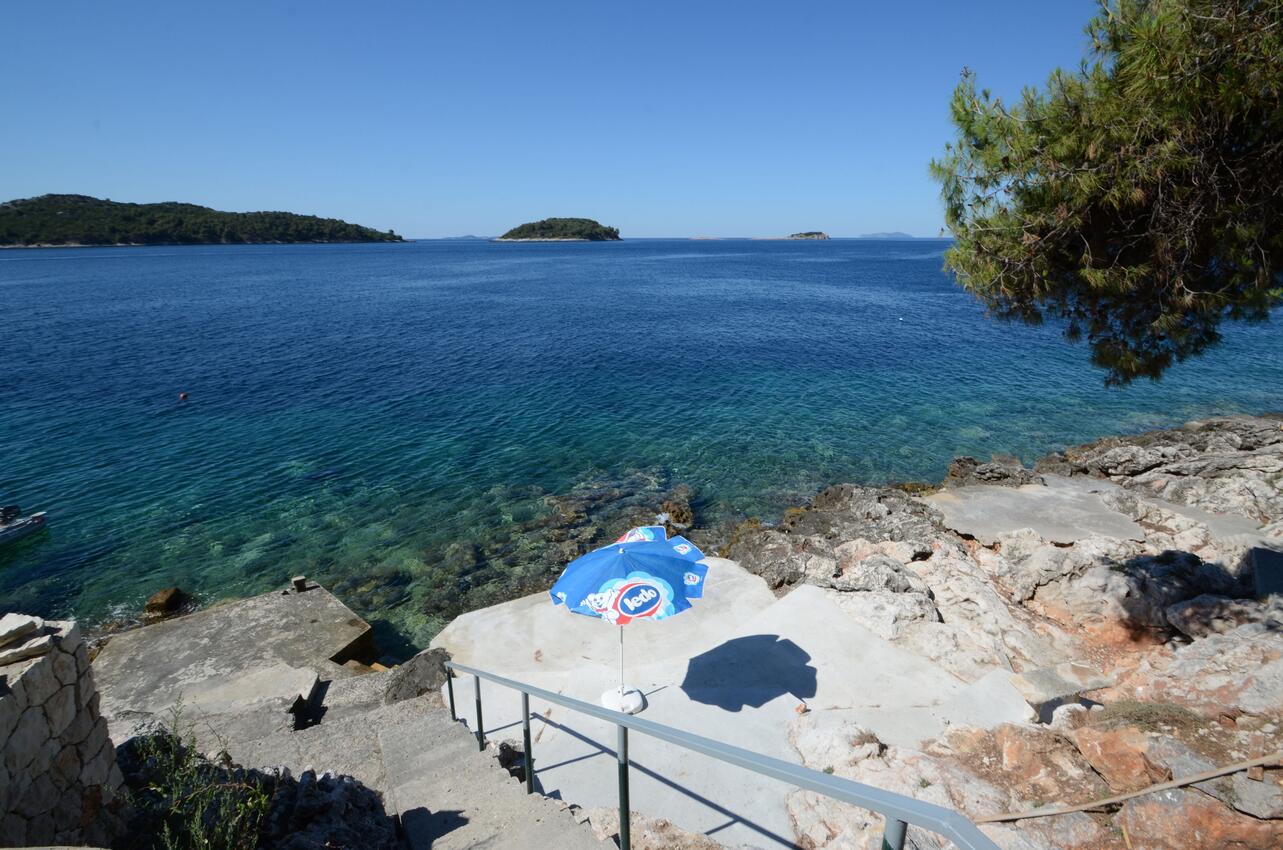 La spiaggia più vicina - Appartamenti accanto al mare Prizba, Curzola - Korčula