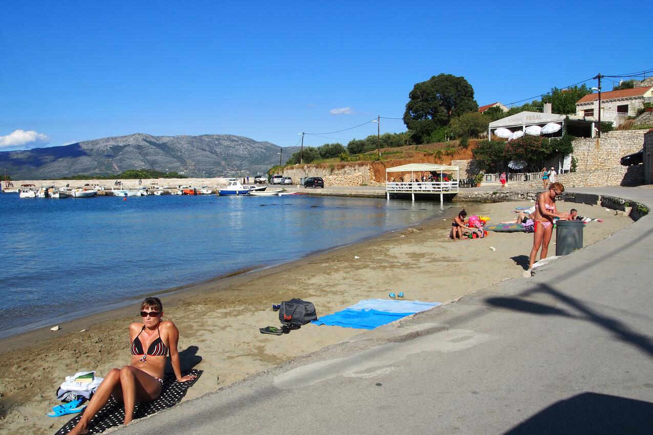 La spiaggia più vicina - Appartamenti con parcheggio Lombarda - Lumbarda, Curzola - Korčula