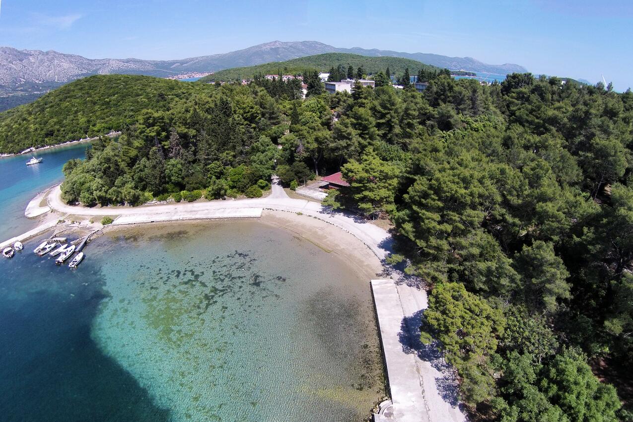 Nearest beach - Holiday house with a parking space Korčula