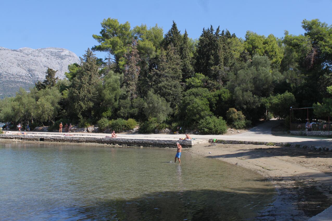 Nearest beach - Holiday house with a parking space Korčula